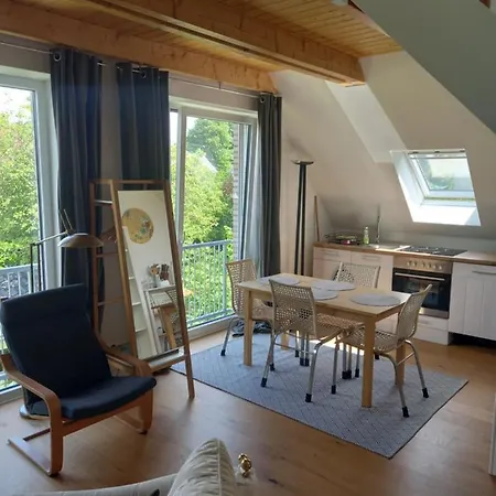 Im Bademantel An Den - Maisonette Apartment Eckernfoerde